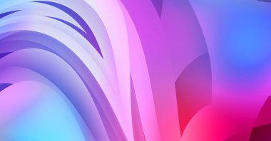 Renkli gradyan ile soyut arkaplan. Çizgili çizgili canlı duvar kâğıdı. Modern hareketin akışkan 2d çizimi.