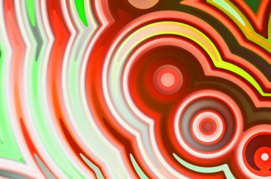 Sıvı renkli gradyanı olan soyut bir arkaplan. Modern kentsel grafiğin 2D çizimi. Graffiti tasarımı duvar kağıdına ilham verdi.