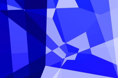 Çokgen arka plan. Soyut geometrik duvar kağıdı. Geometrik renkli şekiller.