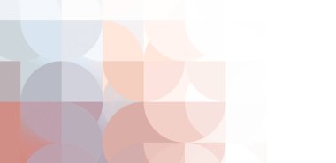 Dairesel şekillerin katmanları renkli ve canlı bir tasarım yaratıyor. Dairelerin sayısal çizimi. Gelecekçi tasarım şablonu.