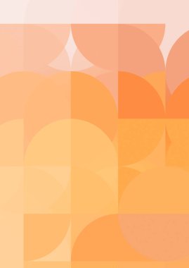 Dairesel şekillerin katmanları renkli ve canlı bir tasarım yaratıyor. Dairelerin sayısal çizimi. Gelecekçi tasarım şablonu.