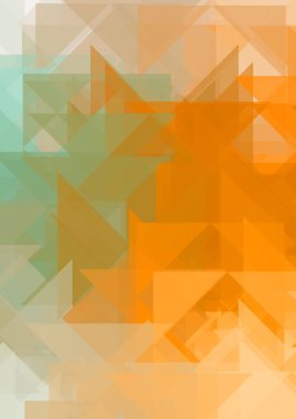 Üçgen arka planda üst üste dizayn ediliyor. Soyut geometrik duvar kağıdı. Geometrik renkli üçgen şekiller.