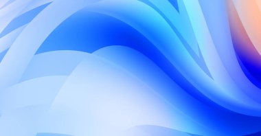 Renkli gradyan ile soyut arkaplan. Çizgili çizgili canlı duvar kâğıdı. Modern hareketin akışkan 2d çizimi.