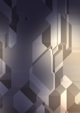 Çokgen arka plan. Geometrik tasarımlı renkli duvar kağıtları. Dijital 3d illüstrasyon.