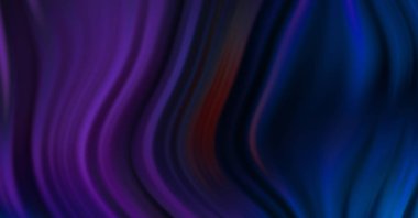 Kavisli çizgileri olan soyut bir arkaplan. Soyut ve gradyan renkte renkli çizimler. Çizgili desenli canlı dalga deseni.