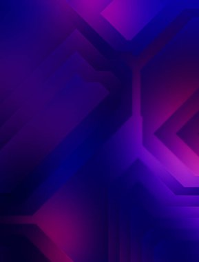 Geometrik çok renkli kesişen çizgiler. Dijital teknolojinin grafiksel çizimi. Soyut arkaplan. 