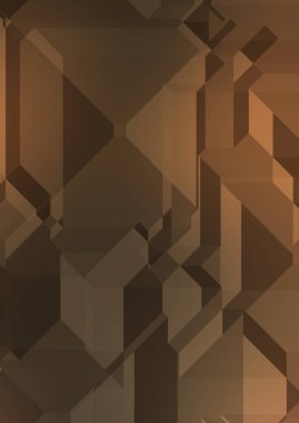 Çokgen arka plan. Geometrik tasarımlı renkli duvar kağıtları. Dijital 3d illüstrasyon.