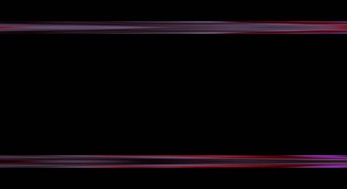 Parlak Çerçeve Arkaplanı. Siyah arkaplanda izole edilmiş parlak geometrik şablon. Soyut 2d illüstrasyon.