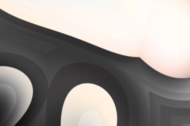 Sıvı renkli gradyanı olan soyut bir arkaplan. Modern kentsel grafiğin 2D çizimi. Graffiti tasarımı duvar kağıdına ilham verdi.