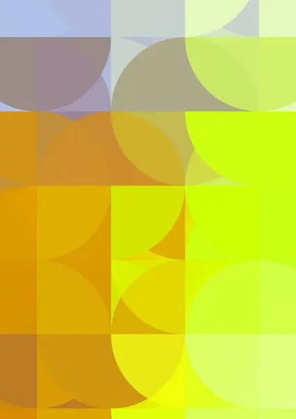 Capas Formas Circulares Que Crean Diseño Colorido Vibrante Ilustración Digital —  Fotos de Stock