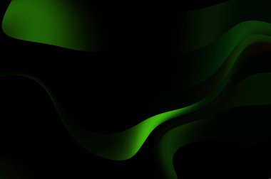 sıvı soyut arkaplan ve renkli gradyan. Modern hareketin 2d illüstrasyonu.