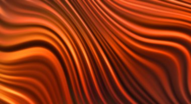 Kavisli çizgileri olan soyut bir arkaplan. Soyut ve gradyan renkte renkli çizimler. Çizgili desenli canlı dalga deseni.