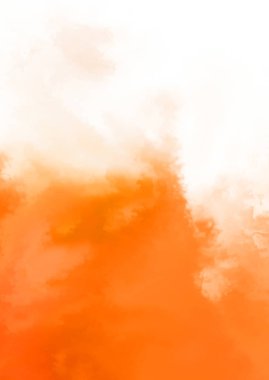 Beyaz arkaplanda soyut renkli suluboya. Dijital resim.