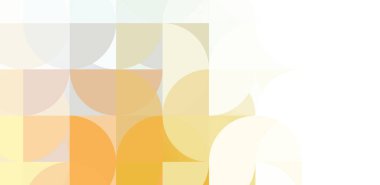 Dairesel şekillerin katmanları renkli ve canlı bir tasarım yaratıyor. Dairelerin sayısal çizimi. Gelecekçi tasarım şablonu.