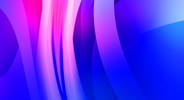 Renkli gradyan ile soyut arkaplan. Çizgili çizgili canlı duvar kâğıdı. Modern hareketin akışkan 2d çizimi.