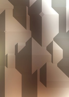 Çokgen arka plan. Geometrik tasarımlı renkli duvar kağıtları. Dijital 3d illüstrasyon.