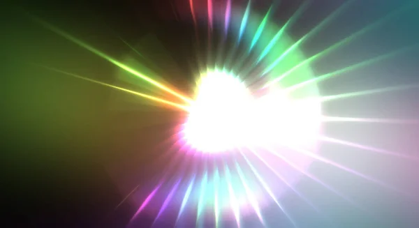 Explosión Dinámica Luz Movimiento Hermoso Fondo Brillante Luces Colores Pantalla —  Fotos de Stock