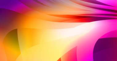 Renkli gradyan ile soyut arkaplan. Çizgili çizgili canlı duvar kâğıdı. Modern hareketin akışkan 2d çizimi.