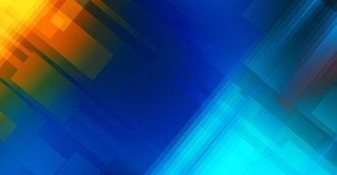 Çapraz katmanlı geometrik desen. Fütüristik bir geçmişi var. Renkli geometrik şablon.