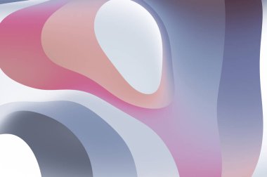 sıvı soyut arkaplan ve renkli gradyan. Modern hareketin 2d illüstrasyonu.