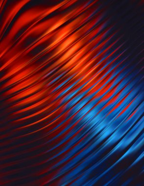 Soyut arkaplan. Renkli dalgalı tasarım duvar kâğıdı. Grafik illüstrasyon.