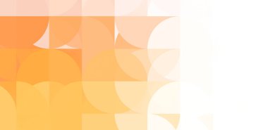 Dairesel şekillerin katmanları renkli ve canlı bir tasarım yaratıyor. Dairelerin sayısal çizimi. Gelecekçi tasarım şablonu.