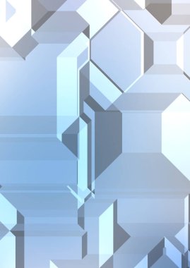 Çokgen arka plan. Geometrik tasarımlı renkli duvar kağıtları. Dijital 3d illüstrasyon.