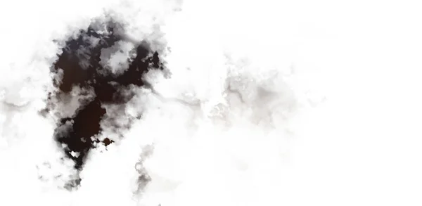 Αφηρημένη Πολύχρωμη Ακουαρέλα Λευκό Φόντο Ψηφιακή Ζωγραφική Τέχνη — Φωτογραφία Αρχείου
