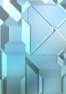 Çokgen arka plan. Geometrik tasarımlı renkli duvar kağıtları. Dijital 3d illüstrasyon.