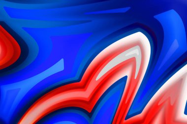 Sıvı renkli gradyanı olan soyut bir arkaplan. Modern kentsel grafiğin 2D çizimi. Graffiti tasarımı duvar kağıdına ilham verdi.