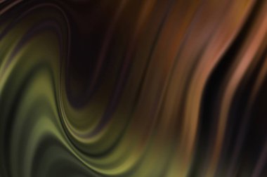 Kavisli çizgileri olan soyut bir arkaplan. Soyut ve gradyan renkte renkli çizimler. Çizgili desenli canlı dalga deseni.