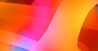 Renkli gradyan ile soyut arkaplan. Çizgili çizgili canlı duvar kâğıdı. Modern hareketin akışkan 2d çizimi.