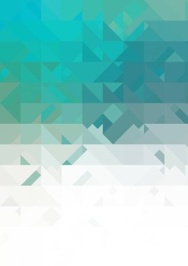 Beyaz arkaplanda kesişen şekiller dizaynı. Soyut minimalist duvar kağıdı. Renkli geometrik şablon.