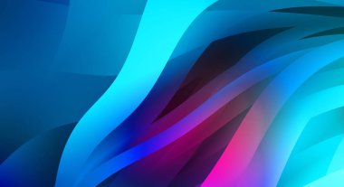 Renkli gradyan ile soyut arkaplan. Çizgili çizgili canlı duvar kâğıdı. Modern hareketin akışkan 2d çizimi.