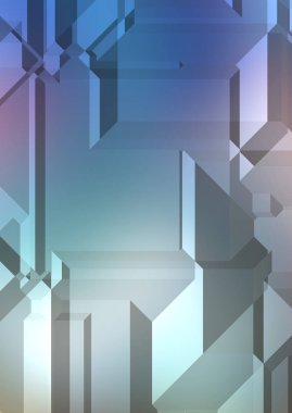 Çokgen arka plan. Geometrik tasarımlı renkli duvar kağıtları. Dijital 3d illüstrasyon.