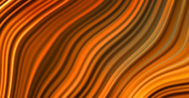 Kavisli çizgileri olan soyut bir arkaplan. Soyut ve gradyan renkte renkli çizimler. Çizgili desenli canlı dalga deseni.