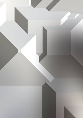 Çokgen arka plan. Geometrik tasarımlı renkli duvar kağıtları. Dijital 3d illüstrasyon.