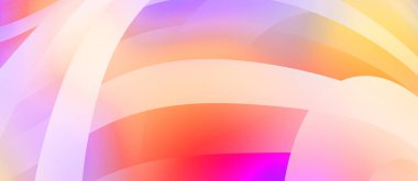 Renkli gradyan ile soyut arkaplan. Çizgili çizgili canlı duvar kâğıdı. Modern hareketin akışkan 2d çizimi.