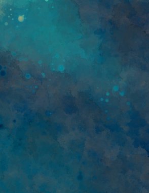 Suluboya arka planda lekeler ve lekelerle boyanmış. Fırça darbesi ile boyanmış. 2d Görüntü.