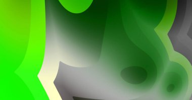 Sıvı renkli gradyanı olan soyut bir arkaplan. Modern kentsel grafiğin 2D çizimi. Graffiti tasarımı duvar kağıdına ilham verdi.