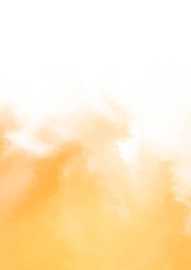 Beyaz arkaplanda soyut renkli suluboya. Dijital resim.