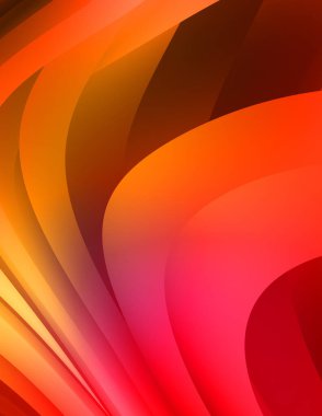 Renkli gradyan ile soyut arkaplan. Çizgili çizgili canlı duvar kâğıdı. Modern hareketin akışkan 2d çizimi.