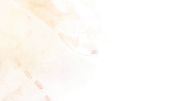 Beyaz arkaplanda soyut renkli suluboya. Dijital resim.