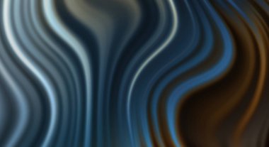 Kavisli çizgileri olan soyut bir arkaplan. Soyut ve gradyan renkte renkli çizimler. Çizgili desenli canlı dalga deseni.