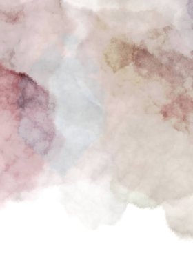 Suluboya arka planda lekeler ve lekelerle boyanmış. Fırça darbesi ile boyanmış. 2d Görüntü.