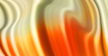 Kavisli çizgileri olan soyut bir arkaplan. Soyut ve gradyan renkte renkli çizimler. Çizgili desenli canlı dalga deseni.