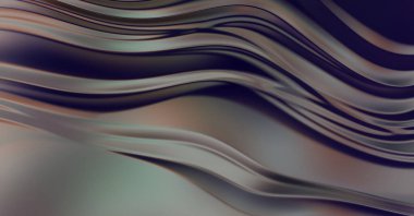 Soyut arkaplan. Renkli dalgalı tasarım duvar kâğıdı. Grafik illüstrasyon.