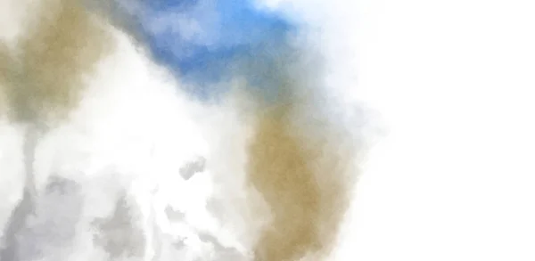 Acuarela Colorida Abstracta Sobre Fondo Blanco Pintura Arte Digital —  Fotos de Stock