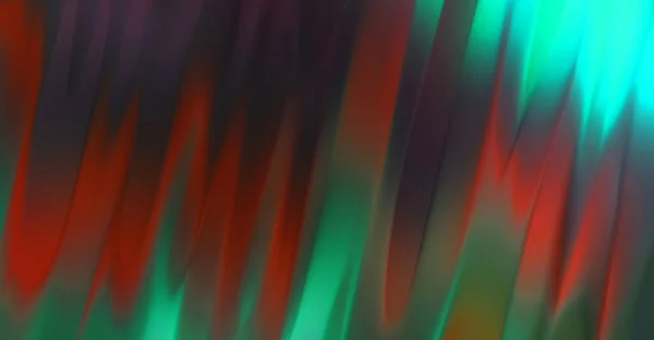 Fondo Fresco Con Vibrantes Ondas Color Ilustración Movimiento Ondulado Danzante — Foto de Stock