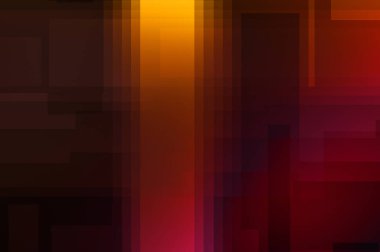 Katmanlı geometrik desenli soyut bir arkaplan. Canlı renkli geometrik duvar kâğıdı.